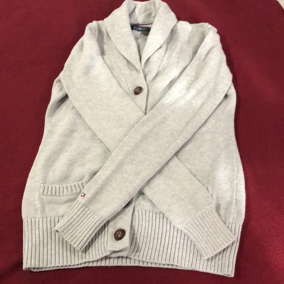 Tommy Hilfiger Gray Cardigan - Picture 6 of 7